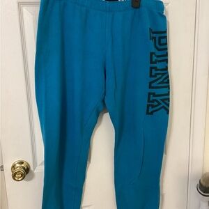 PINK Victoria's Secret Blue Joggers